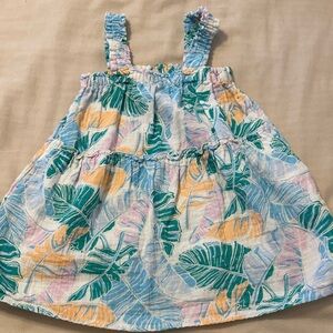 Cat & Jack Multicolor Leaf Print Dress